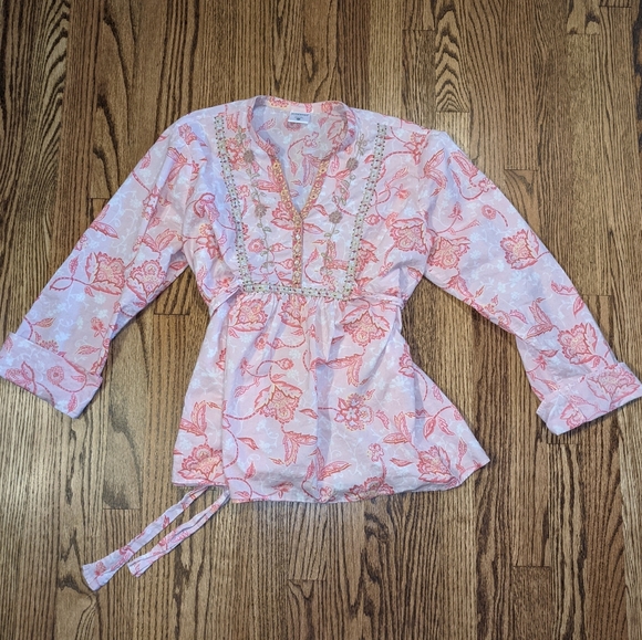 Motherhood Maternity Blouse, pink - Picture 1 of 2